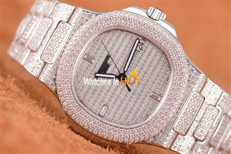 patek philippe nautilus diamond fake